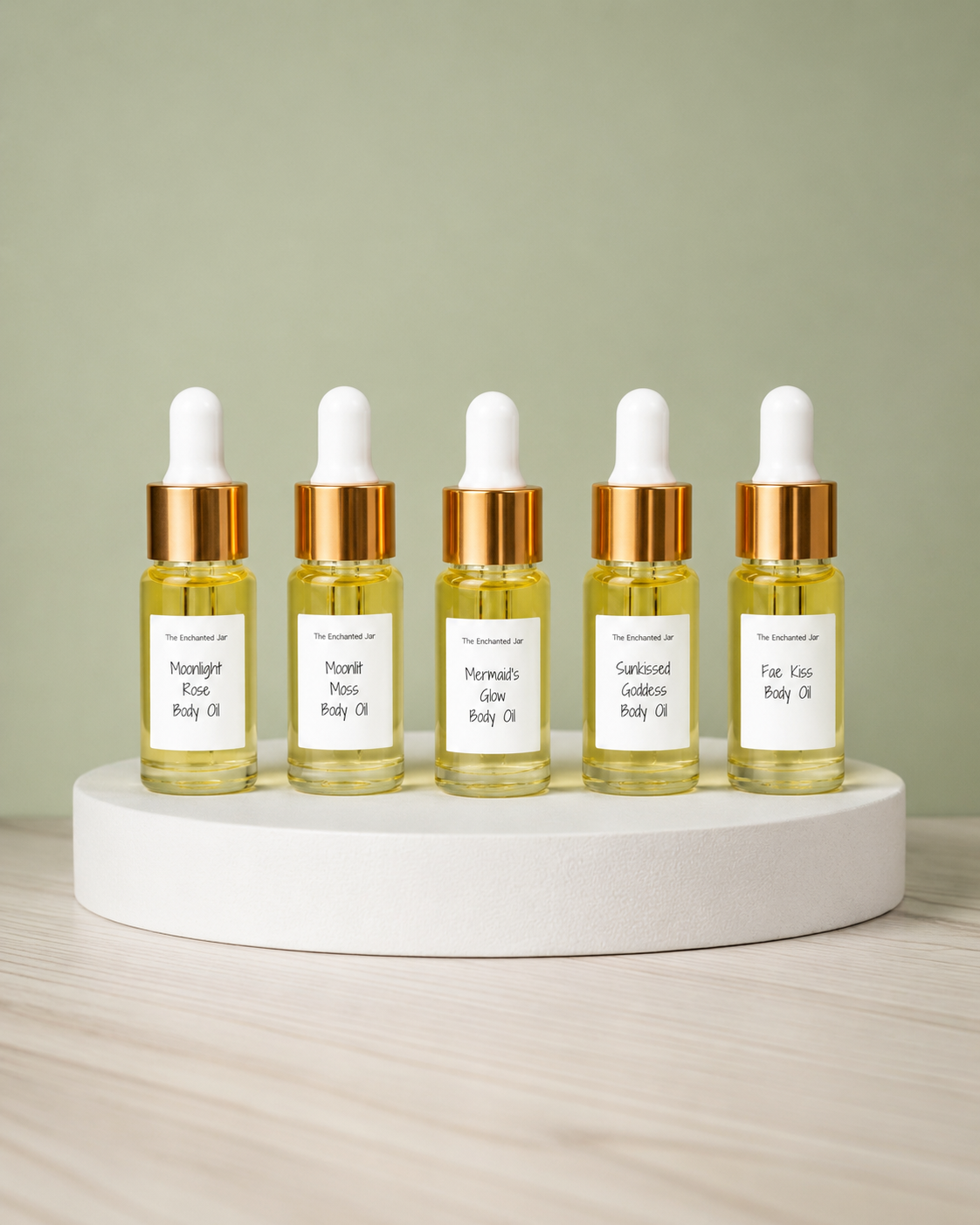 The Enchanted Body Oil Sample Collection